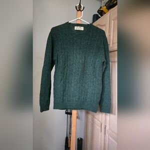Classic Forest Green Crewneck Sweater